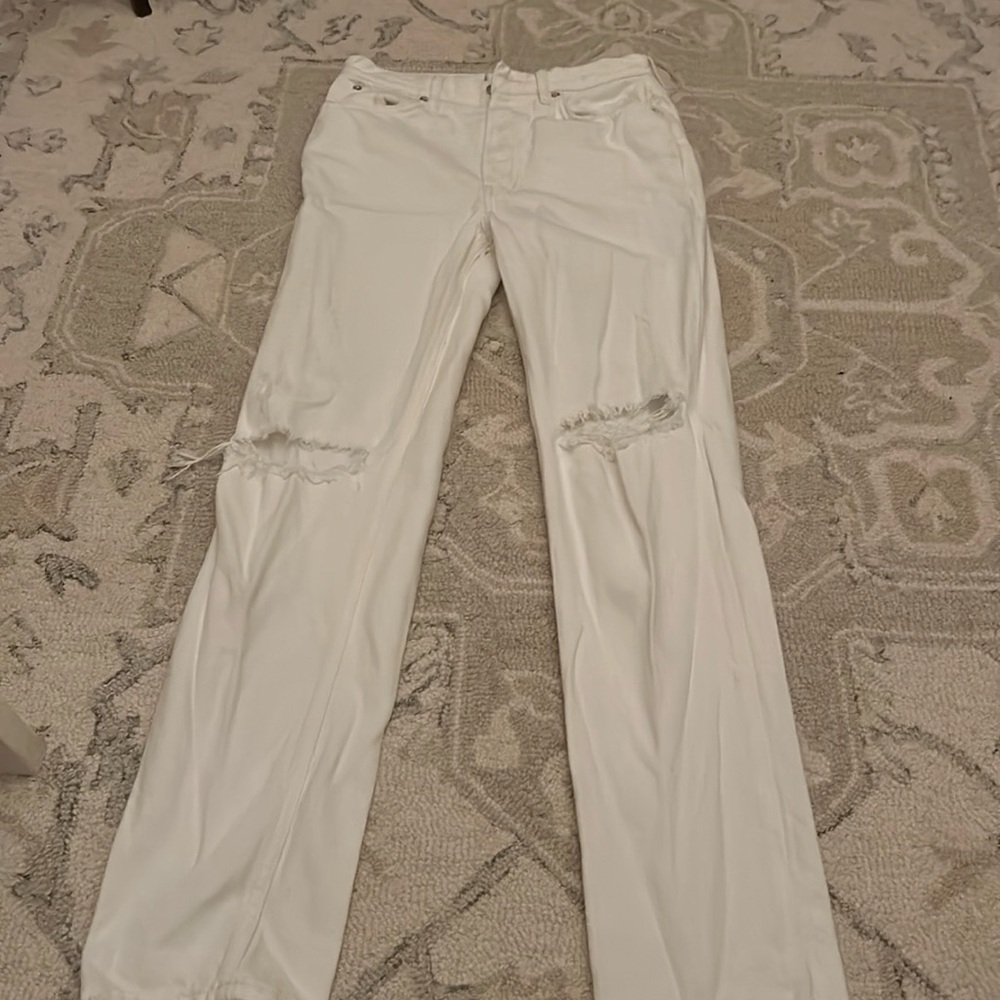 We The Free Cream Skinny Jeans